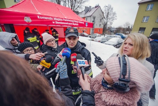 Inauguracja akcji "Droga pożarowa, drogą życia"