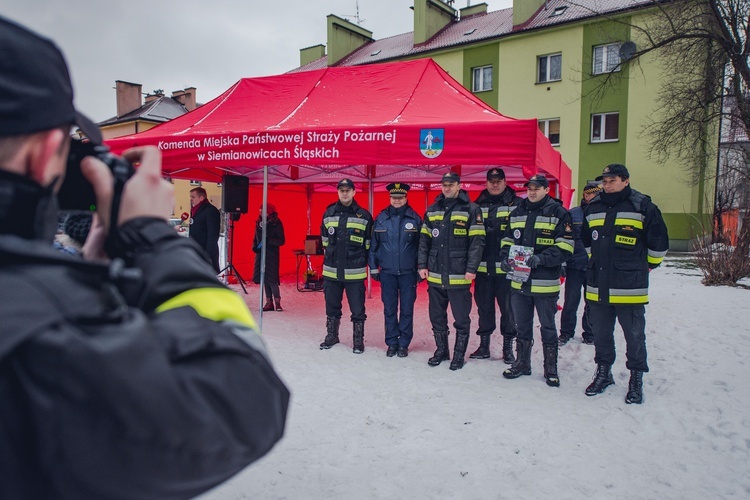 Inauguracja akcji "Droga pożarowa, drogą życia"