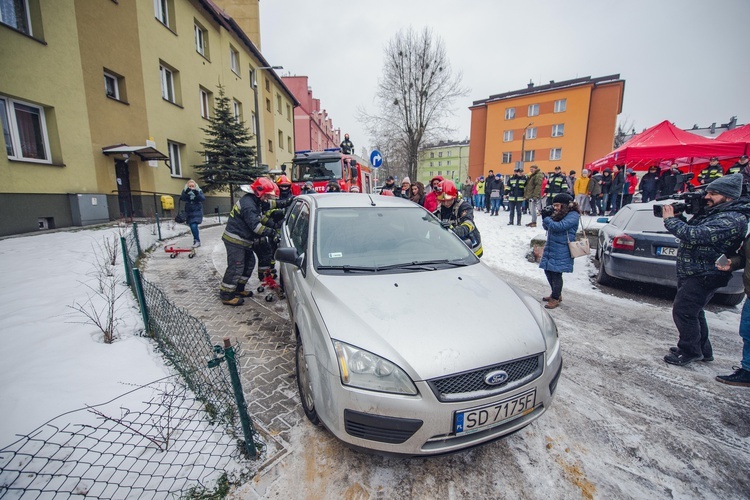 Inauguracja akcji "Droga pożarowa, drogą życia"