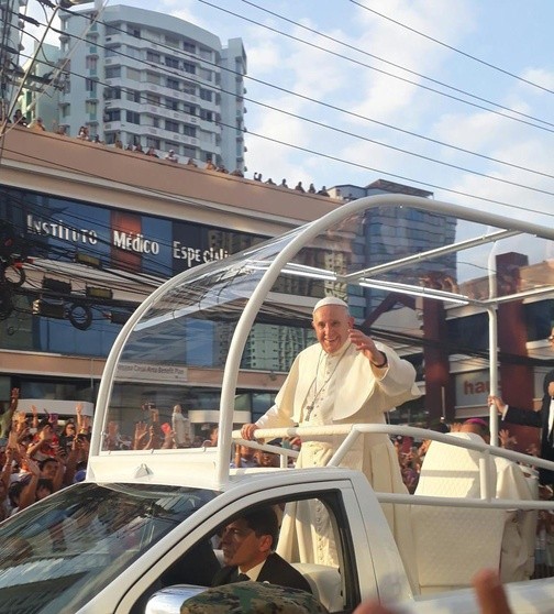 Viva el Papa! Franciszek jest wśród nas