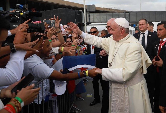 Papież Franciszek na ŚDM w Panamie