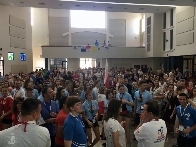 Młodzi z diecezji radomskiej w Panama City