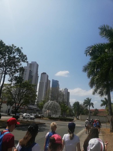 Pierwszy dzień na ŚDM