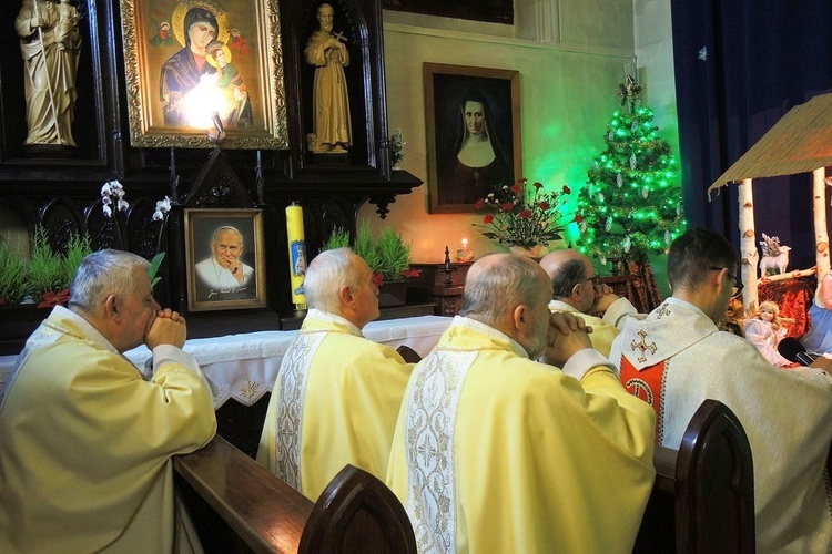 U klarysek w Kętach - ze sł. Bożą Matką Marią Łempicką