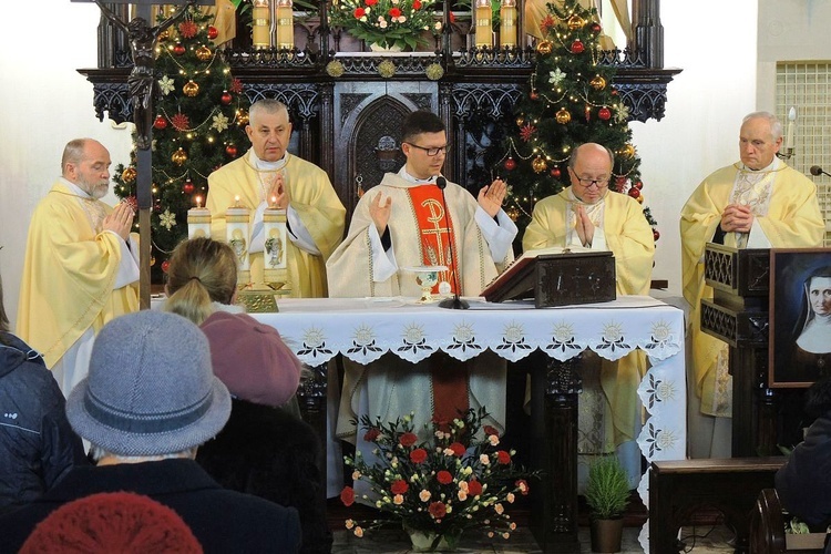 U klarysek w Kętach - ze sł. Bożą Matką Marią Łempicką