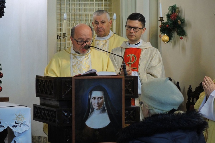 U klarysek w Kętach - ze sł. Bożą Matką Marią Łempicką