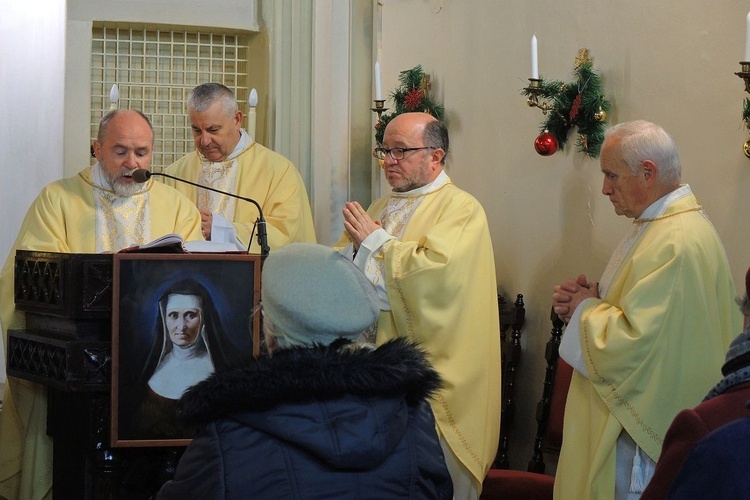 U klarysek w Kętach - ze sł. Bożą Matką Marią Łempicką