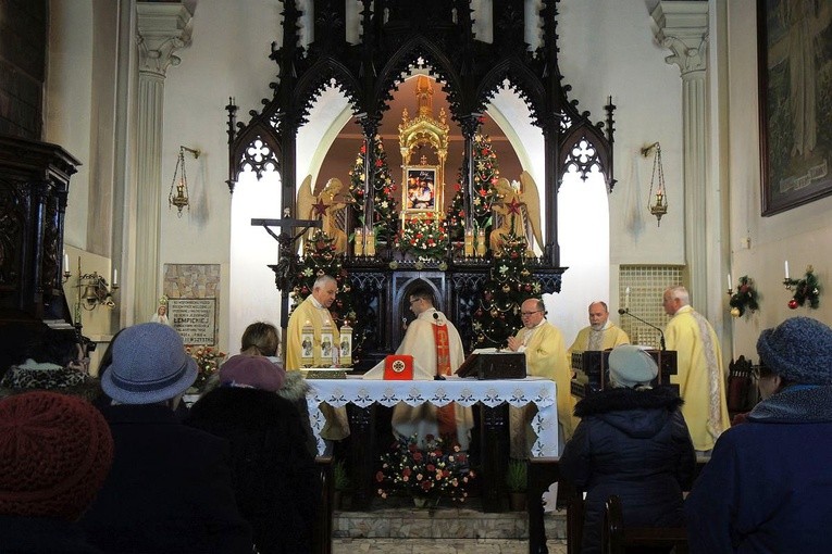 U klarysek w Kętach - ze sł. Bożą Matką Marią Łempicką