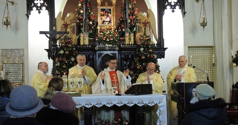 U klarysek w Kętach - ze sł. Bożą Matką Marią Łempicką