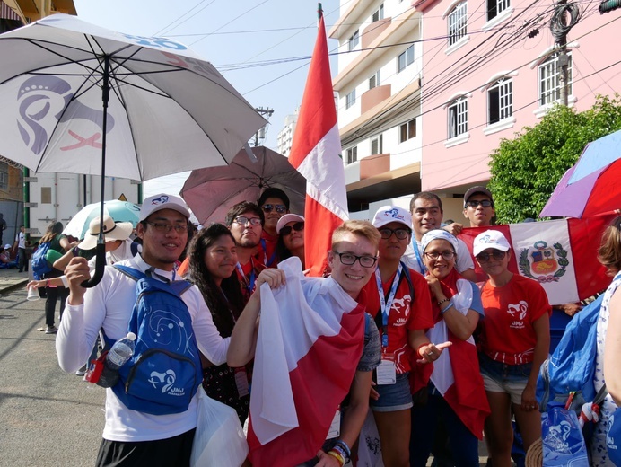 Pielgrzymi z archidiecezji krakowskiej w Panama City