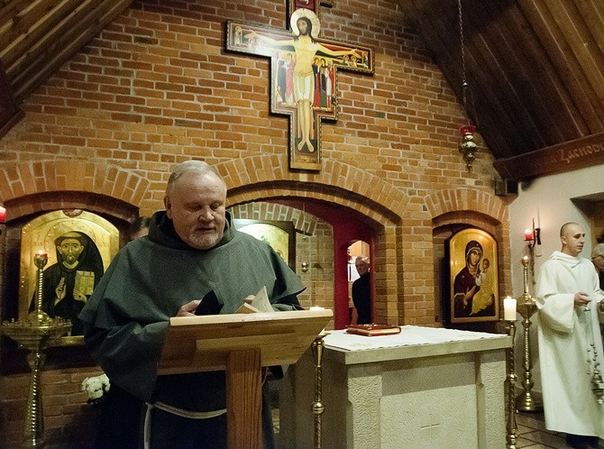 Nabożeństwo na Świętej Górze Polanowskiej