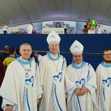 Radomianie po Mszy św. posłania