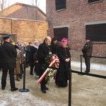 74. rocznica wyzwolenia KL Auschwitz - modlitwa byłych więźniów