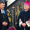 ▲	Nabożeństwu słowa Bożego przewodniczył biskup z diecezji mazurskiej, a homilię wygłosił metropolita warmiński.
