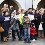 Protest w obronie gliwickiej kardiologii