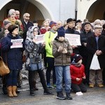 Protest w obronie gliwickiej kardiologii