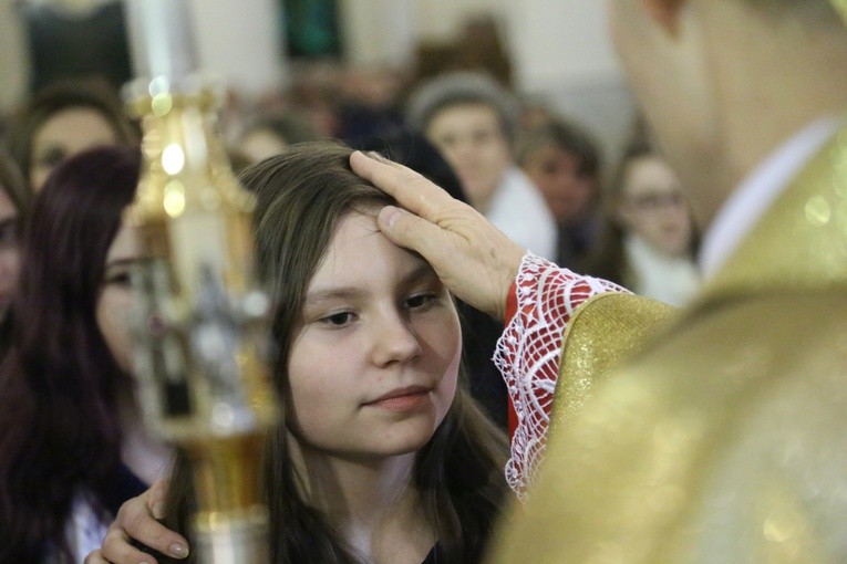 Bierzmowanie u MB Anielskiej w Dębicy