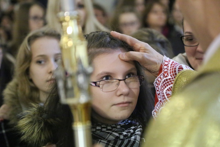 Bierzmowanie u MB Anielskiej w Dębicy