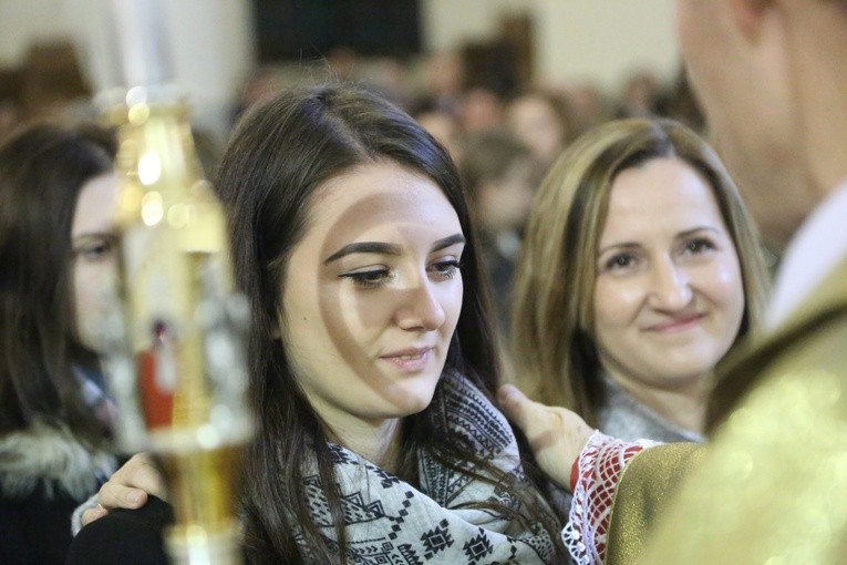 Bierzmowanie u MB Anielskiej w Dębicy