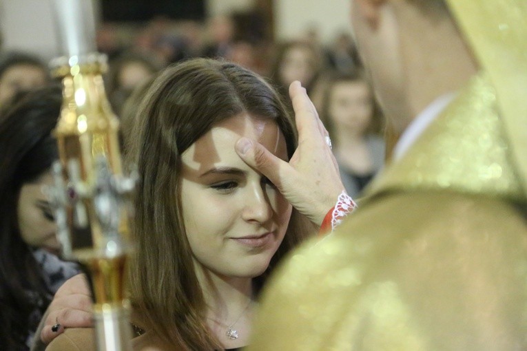 Bierzmowanie u MB Anielskiej w Dębicy