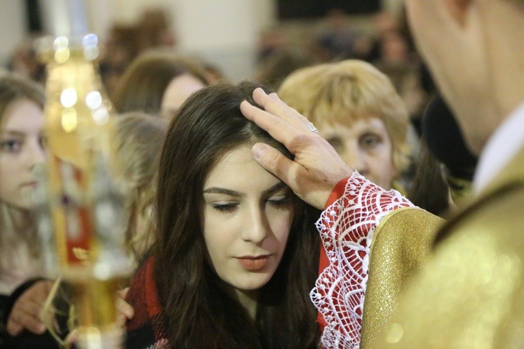 Bierzmowanie u MB Anielskiej w Dębicy