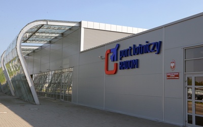 Na szczęście informacja o bombie w terminalu radomskiego lotniska okazała się nieprawdziwa