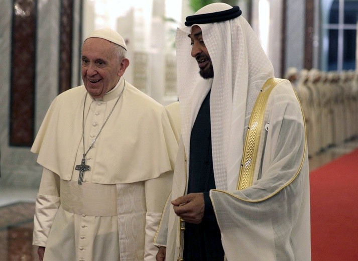 Franciszek: Podróż do Emiratów „niespodzianką” Boga