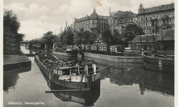 W śródmieściu Gliwic był port…