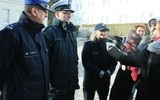 Konferencja prasowa lubelskiej policji o bezpiecznych feriach