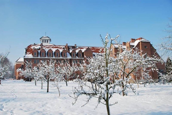 Zima u jezuitów w Gliwicach