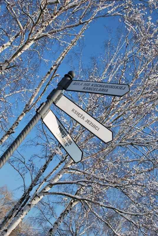 Zima u jezuitów w Gliwicach