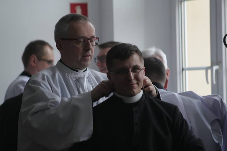 Obłóczyny w Wyższym Śląskim Seminarium Duchownym