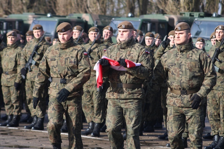 Przysięga Wojsk Obrony Terytorialnej w Ciechanowie