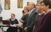 Bp Roman Pindel u chorych w szpitalu w Oświęcimiu