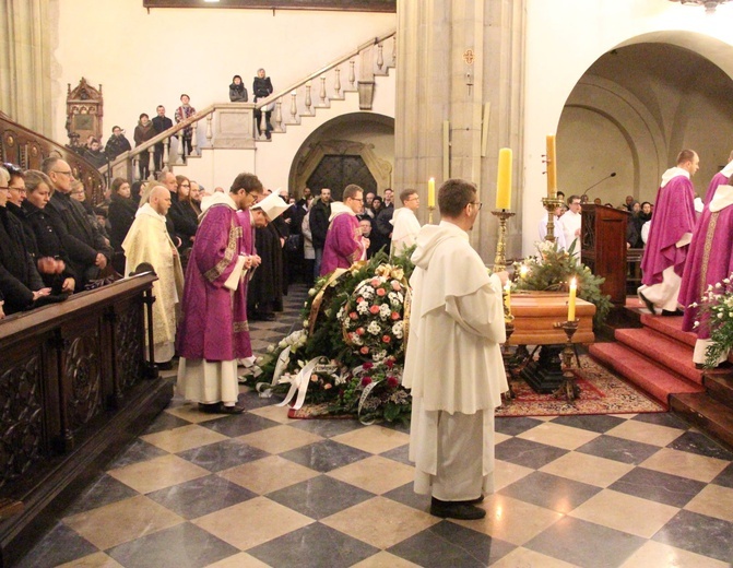 Pogrzeb br. Andrzeja Pastuły OP - dominikańskiego jałmużnika