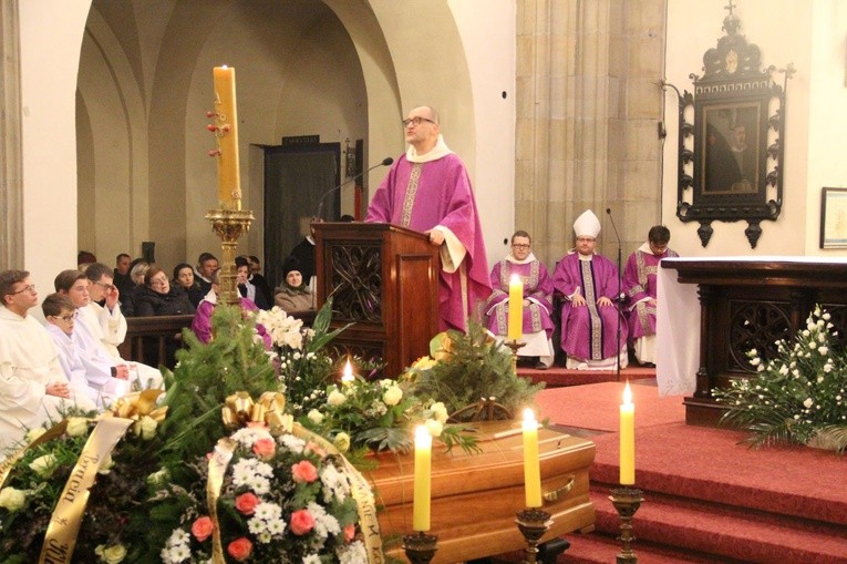 Pogrzeb br. Andrzeja Pastuły OP - dominikańskiego jałmużnika