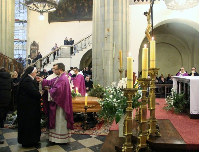 Pogrzeb br. Andrzeja Pastuły OP - dominikańskiego jałmużnika