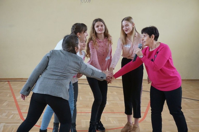 "Bieg po radość" w szkole salezjańskiej w Dzierżoniowie