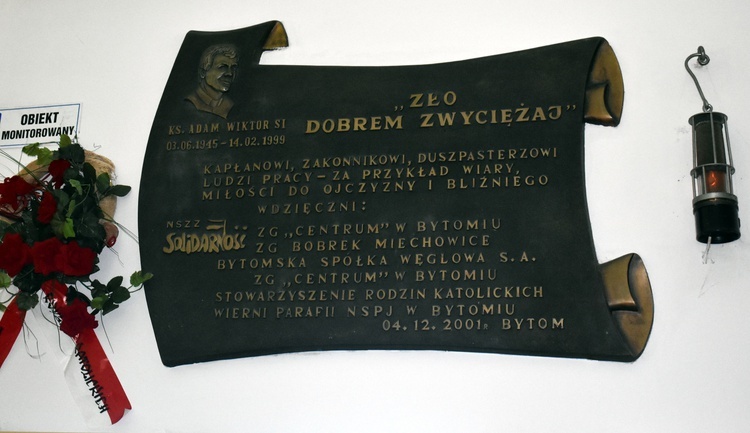 20. rocznica śmierci o. Adama Wiktora SJ  