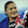 Valerie Adams podczas zawodów w Berlinie w 2009 r.