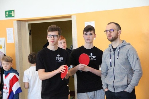 ​I Diecezjalne Mistrzostwa Ministrantów i Lektorów w Tenisie Stołowym w Głogowie