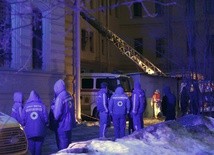 Zawalił się dach na uczelni w Petersburgu, nikt nie zginął