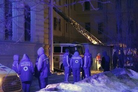 Zawalił się dach na uczelni w Petersburgu, nikt nie zginął