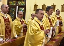 Część księży należących do Rady Kapłańskiej diecezji świdnickiej