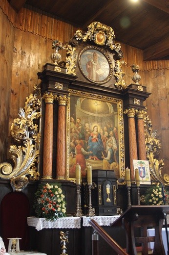 Poświęcenie odnowionego kościoła w Węgrzynowie