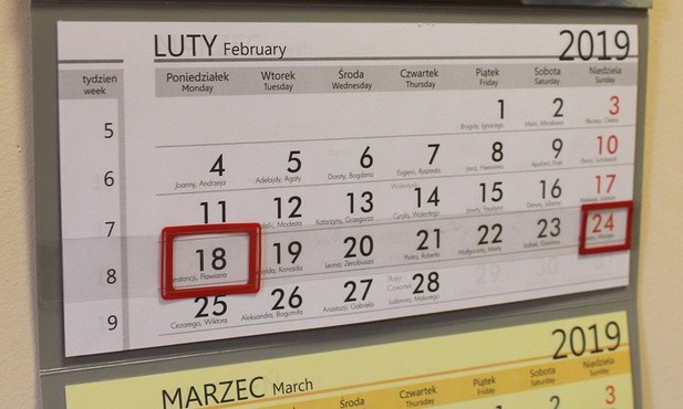 W tym tygodniu (18-24.02.2019)