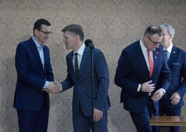 Mateusz Morawiecki w Jedlance