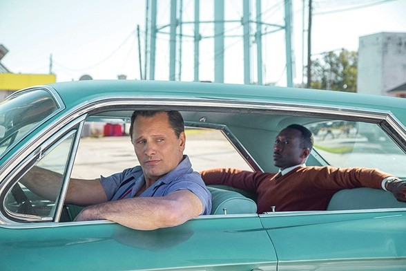 Viggo Mortensen i Mahershala Ali w filmie „Green Book”.