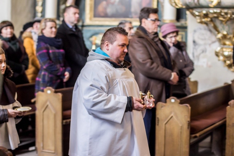 Remont u franciszkanów w Barczewie