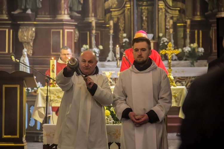 Remont u franciszkanów w Barczewie